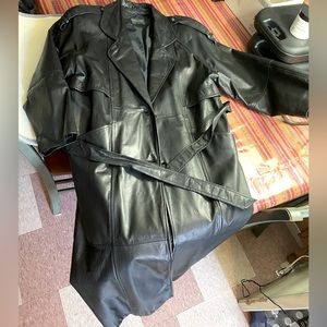 Pelle NewYork Leather •Milano Trench Coat